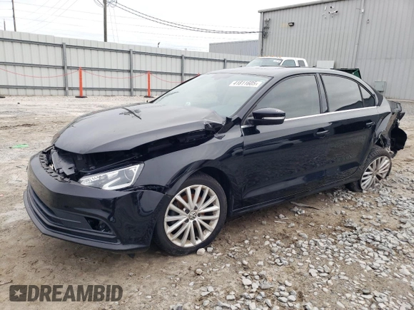 2016 Volkswagen Jetta Sedan 1.8T SEL with VIN 3VWL07AJ0GM341268, listed as a Copart auction lot 41811605 with 90,914 mi miles and Salvage Title. Bid and sale history available at carsss.com. Image 1.