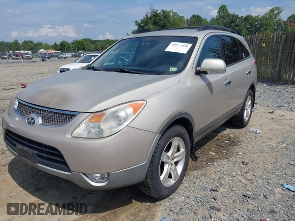 2008 Hyundai Veracruz GLS with VIN KM8NU73C98U050338, listed as a IAAI auction lot 42777376 with 115,706 mi miles and . Bid and sale history available at DreamBid. Image 2.