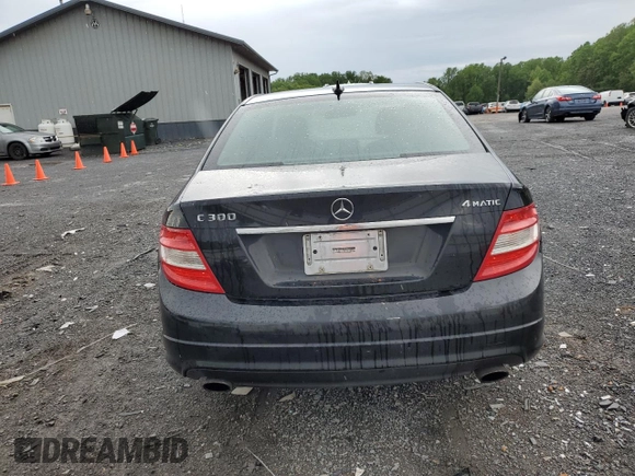 2008 Mercedes-Benz C 300 Sport with VIN WDDGF81X78F190434, listed as a Copart auction lot 55942805 with 158,146 mi miles and Salvage Title. Bid and sale history available at DreamBid. Image 6.