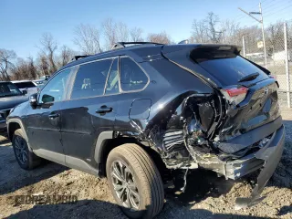 2024 Toyota RAV4 Hybrid XLE Premium with VIN 2T3B6RFV9RW076517, listed as a Copart auction lot 44642775 with 3,671 mi miles and Salvage Title. Bid and sale history available at carsss.com. Image 2.