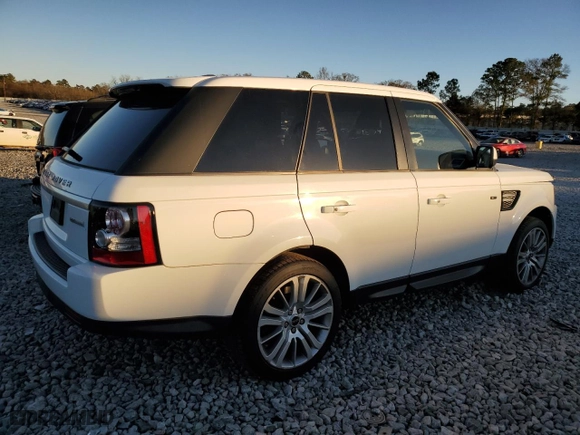 2013 Land Rover Range Rover Sport HSE LUX with VIN SALSK2D41DA764072, listed as a Copart auction lot 86817154 with 193,280 mi miles and Salvage Title. Bid and sale history available at carsss.com. Image 3.