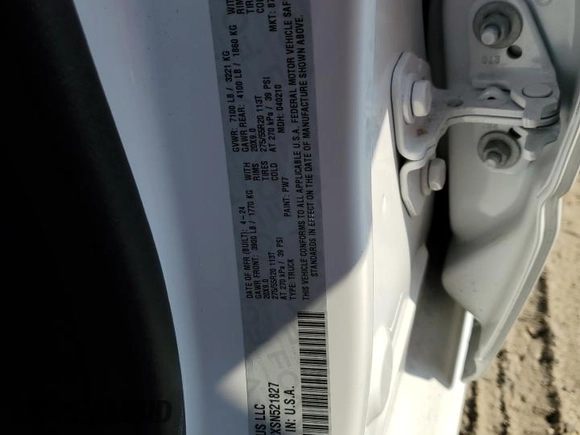 2025 Ram 1500 Big Horn with VIN 1C6SRFFPXSN521827, listed as a Copart auction lot 68621994 with 1,676 mi miles and Salvage Title. Bid and sale history available at carsss.com. Image 12.