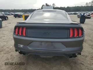 2018 Ford Mustang GT with VIN 1FA6P8CF4J5171364, listed as a Copart auction lot 41586105 with 104,304 mi miles and Salvage Title. Bid and sale history available at carsss.com. Image 6.