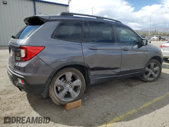 2020 Honda Passport Touring z VIN 5FNYF8H9XLB007336, wystawiony jako Copart lot #51012975 z przebiegiem 74 620 mil mil oraz Szkoda całkowita • Salvage title. Historia ofert i sprzedaży dostępna na DreamBid. Obrazek 3.