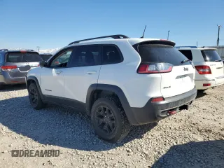 2019 Jeep Cherokee Trailhawk with VIN 1C4PJMBX7KD336494, listed as a Copart auction lot 50346545 with 69,994 mi miles and Salvage Title. Bid and sale history available at DreamBid. Image 2.