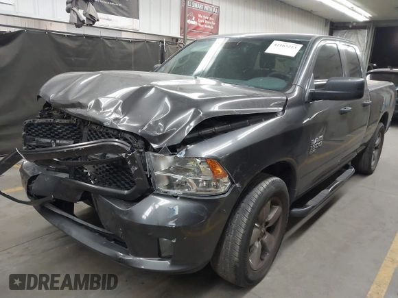 2019 Ram 1500 Tradesman z VIN 1C6RR7FG6KS625365, wystawiony jako IAAI lot #42163213 z przebiegiem 99 259 mil mil oraz . Historia ofert i sprzedaży dostępna na DreamBid. Obrazek 17.