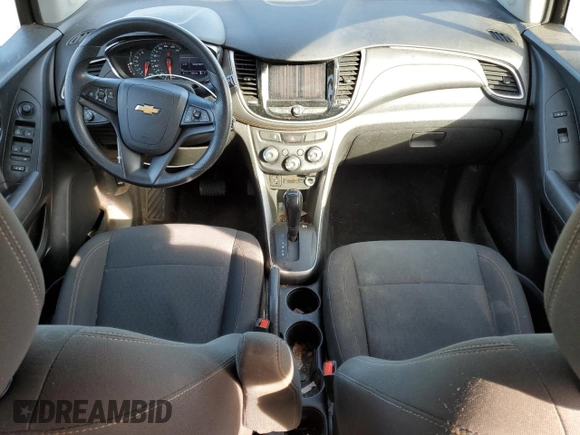 2020 Chevrolet Trax LS with VIN KL7CJKSB6LB035507, listed as a Copart auction lot 80215714 with 92,310 mi miles and Salvage Title. Bid and sale history available at carsss.com. Image 8.