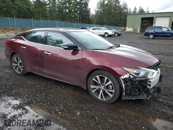 2018 Nissan Maxima Platinum z VIN 1N4AA6AP2JC396129, wystawiony jako Copart lot #48808905 z przebiegiem 33 517 mil mil oraz Szkoda całkowita • Salvage title. Historia ofert i sprzedaży dostępna na DreamBid. Obrazek 4.