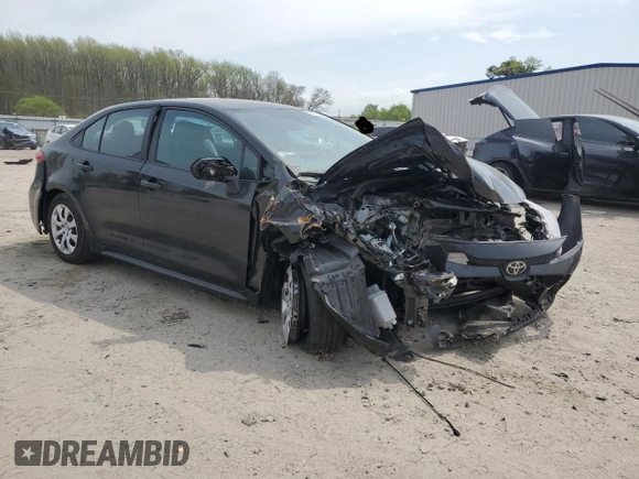 2022 Toyota Corolla LE with VIN 5YFEPMAE2NP343151, listed as a Copart auction lot 51816245 with 41,571 mi miles and Salvage Title. Bid and sale history available at carsss.com. Image 4.
