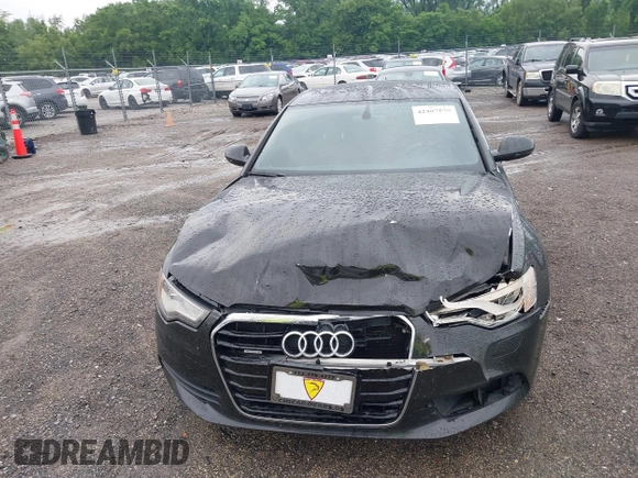 2012 Audi A6 Premium Plus with VIN WAUGGAFC2CN126317, listed as a IAAI auction lot 42407579 with 131,644 mi miles and . Bid and sale history available at DreamBid. Image 12.