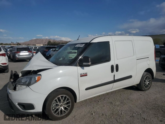 2022 Ram ProMaster City Cargo Tradesman with VIN ZFBHRFAB6N6W62992, listed as a Copart auction lot 51525895 with 111,144 mi miles and Salvage title. Bid and sale history available at DreamBid. Image 1.