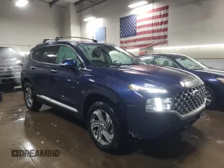 2022 Hyundai Santa Fe XRT with VIN 5NMS6DAJ8NH401602, listed as a Copart auction lot 43572275 with 44,982 mi miles and Salvage Title. Bid and sale history available at carsss.com. Image 4.