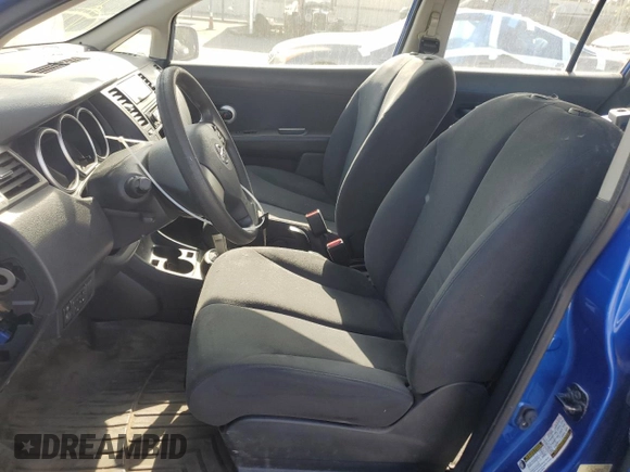 2009 Nissan Versa S with VIN 3N1BC13E19L414565, listed as a Copart auction lot 54275475 with 105,257 mi miles and Salvage Title. Bid and sale history available at DreamBid. Image 7.