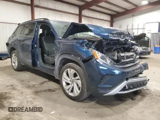 2023 Volkswagen Atlas SE with VIN 1V2KP2CA0PC546924, listed as a Copart auction lot 77533534 with 47,127 mi miles and Salvage title. Bid and sale history available at DreamBid. Image 4.