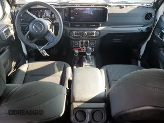 2025 Jeep Wrangler Rubicon with VIN 1C4RJXR65SW602574, listed as a Copart auction lot 66235235 with 3,151 mi miles and Clean title. Bid and sale history available at DreamBid. Image 8.