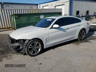 2017 BMW 4 Series 430i with VIN WBA4F7C31HG789614, listed as a Copart auction lot 61854075 with 85,153 mi miles and Salvage title. Bid and sale history available at DreamBid. Image 1.