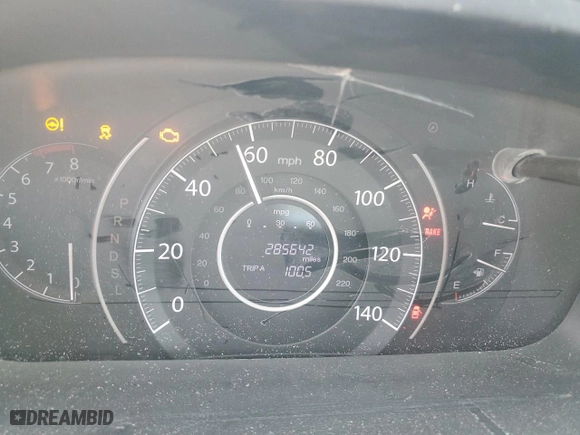 2015 Honda CR-V LX with VIN 3CZRM3H33FG707913, listed as a Copart auction lot 49672895 with 285,642 mi miles and Salvage Title. Bid and sale history available at carsss.com. Image 9.