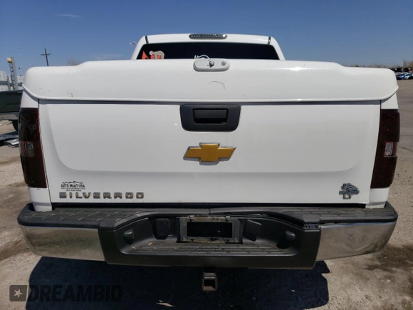 2012 Chevrolet Silverado 1500 LT with VIN 1GCPKSE7XCF208379, listed as a Copart auction lot 52381365 with 180,034 mi miles and Salvage Title. Bid and sale history available at DreamBid. Image 6.