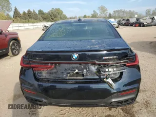 2020 BMW 7 Series with VIN WBA7U6C05LBM63050, listed as a Copart auction lot 71823944 with Not provided miles and Salvage title. Bid and sale history available at DreamBid. Image 6.