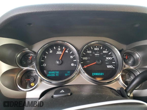2009 Chevrolet Silverado 1500 LT with VIN 3GCEC23C99G108897, listed as a Copart auction lot 81377194 with 284,886 mi miles and Salvage Title. Bid and sale history available at carsss.com. Image 9.