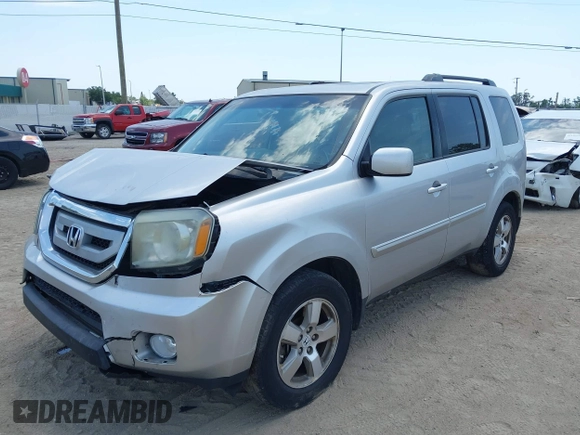 2011 Honda Pilot EX-L with VIN 5FNYF4H54BB099550, listed as a IAAI auction lot 42107327 with 217,050 mi miles and . Bid and sale history available at carsss.com. Image 17.