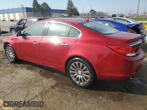 2012 Buick Regal Turbo Premium 1 with VIN 2G4GS5EV0C9211568, listed as a Copart auction lot 53569285 with 201,044 mi miles and Clean title. Bid and sale history available at DreamBid. Image 2.