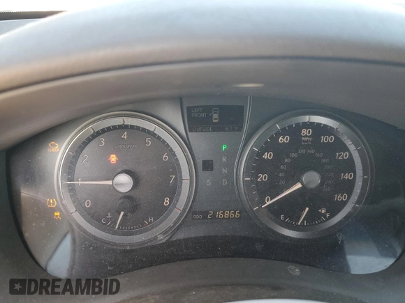2007 Lexus ES 330 with VIN JTHBJ46G872096863, listed as a Copart auction lot 55840315 with 216,866 mi miles and Clean Title. Bid and sale history available at DreamBid. Image 9.