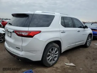 2018 Chevrolet Traverse Premier with VIN 1GNEVJKW9JJ170388, listed as a Copart auction lot 49261515 with 100,155 mi miles and Salvage Title. Bid and sale history available at carsss.com. Image 3.