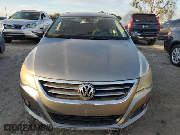 2010 Volkswagen CC Sport with VIN WVWNN7ANXAE552099, listed as a Copart auction lot 73831174 with 0 mi miles and Salvage Title. Bid and sale history available at carsss.com. Image 5.