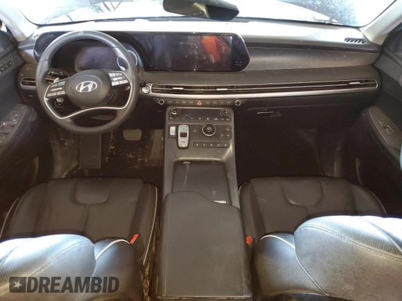 2023 Hyundai Palisade Limited z VIN KM8R54GEXPU551844, wystawiony jako Copart lot #54056995 z przebiegiem 87 024 mil mil oraz Szkoda całkowita • Salvage title. Historia ofert i sprzedaży dostępna na DreamBid. Obrazek 8.