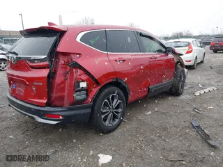 2020 Honda CR-V EX-L with VIN 2HKRW2H86LH663785, listed as a IAAI auction lot 41351938 with 1 mi miles. Bid and sale history available at carsss.com. Image 4.
