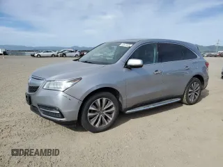2016 Acura MDX Technology с VIN 5FRYD4H64GB049560, выставлен на аукционе Copart как лот 52972465 с пробегом 56 758 миль миль и Списание • Salvage title. История ставок и продаж доступна на DreamBid. Изображение 1.