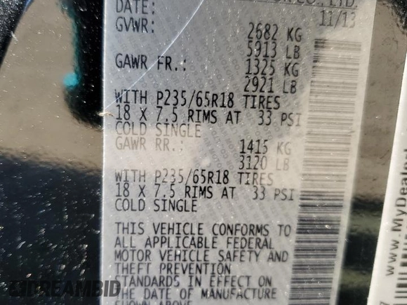 2014 Infiniti QX60 with VIN 5N1AL0MN3EC515836, listed as a Copart auction lot 46656265 with 0 mi miles and Salvage Title. Bid and sale history available at carsss.com. Image 12.