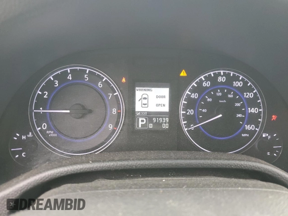 2012 Infiniti G25 Journey with VIN JN1DV6AP4CM810216, listed as a Copart auction lot 54243485 with 91,939 mi miles and Salvage Title. Bid and sale history available at carsss.com. Image 9.