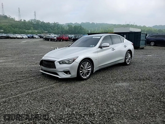 2020 Infiniti Q50 Luxe with VIN JN1EV7AP3LM200611, listed as a Copart auction lot 60059815 with 80,678 mi miles and Salvage title. Bid and sale history available at DreamBid. Image 13.
