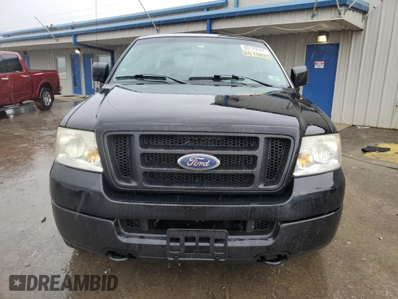 2005 Ford F-150 STX with VIN 1FTRX14W05KC57470, listed as a Copart auction lot 80720524 with 142,958 mi miles and Salvage Title. Bid and sale history available at carsss.com. Image 5.