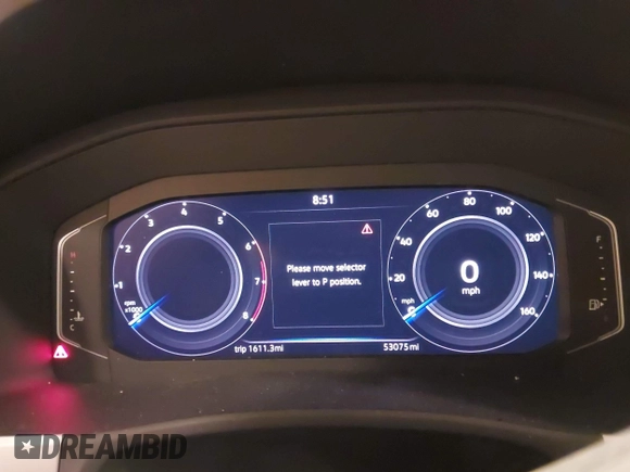 2022 Volkswagen Atlas SE with VIN 1V2KE2CA3NC210123, listed as a IAAI auction lot 41965716 with 53,075 mi miles and . Bid and sale history available at DreamBid. Image 7.