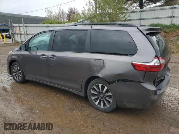 2019 Toyota Sienna XLE with VIN 5TDDZ3DC7KS216084, listed as a Copart auction lot 54866425 with 65,063 mi miles and Clean Title. Bid and sale history available at DreamBid. Image 2.