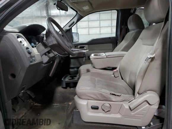 2010 Ford F-150 XL with VIN 1FTFW1EV8AFA98020, listed as a Copart auction lot 46349145 with 197,102 mi miles and Salvage Title. Bid and sale history available at carsss.com. Image 7.