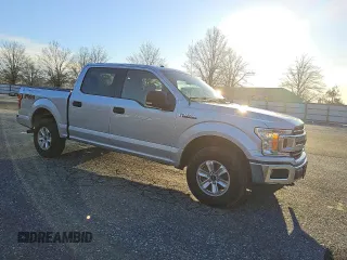 2018 Ford F-150 XL with VIN 1FTEW1EG9JKF15925, listed as a Copart auction lot 48240255 with 158,422 mi miles and Clean title. Bid and sale history available at DreamBid. Image 4.