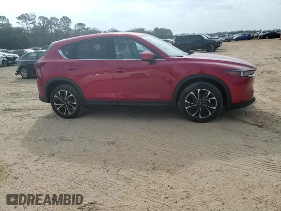 2022 Mazda CX-5 2.5 S Premium Plus Package with VIN JM3KFBEM0N1598419, listed as a Copart auction lot 43671425 with 44,795 mi miles and Non Repairable. Bid and sale history available at carsss.com. Image 12.