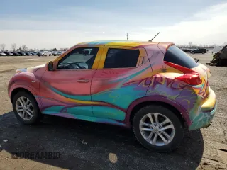 2013 Nissan Juke SL with VIN JN8AF5MV6DT219611, listed as a Copart auction lot 50252755 with 257,329 mi miles and Clean Title. Bid and sale history available at carsss.com. Image 2.