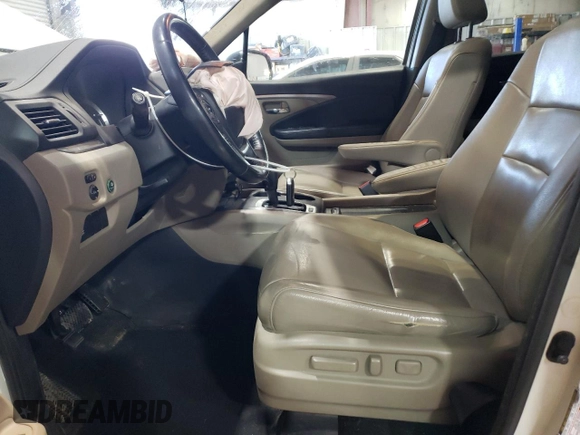 2016 Honda Pilot EX-L with VIN 5FNYF6H72GB102479, listed as a Copart auction lot 45892865 with 177,665 mi miles and Salvage Title. Bid and sale history available at carsss.com. Image 7.