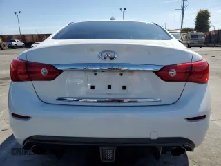 2015 Infiniti Q50 Premium with VIN JN1BV7AP7FM337221, listed as a Copart auction lot 50539345 with 113,075 mi miles and Salvage Title. Bid and sale history available at DreamBid. Image 6.