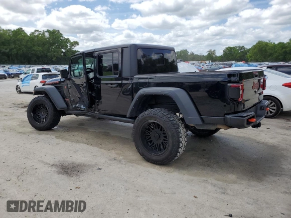 2021 Jeep Gladiator Mojave with VIN 1C6JJTEG3ML554606, listed as a Copart auction lot 51432625 with 58,297 mi miles and Salvage Title. Bid and sale history available at DreamBid. Image 2.
