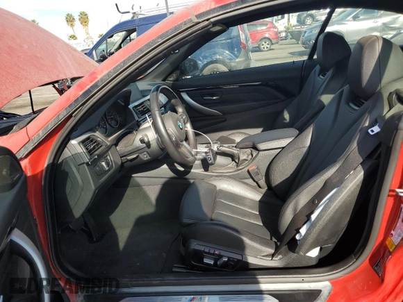2016 BMW 4 Series 435i z VIN WBA3T3C57G5A41364, wystawiony jako Copart lot #85816774 z przebiegiem 23 994 mil mil oraz Szkoda całkowita • Salvage title. Historia ofert i sprzedaży dostępna na DreamBid. Obrazek 7.
