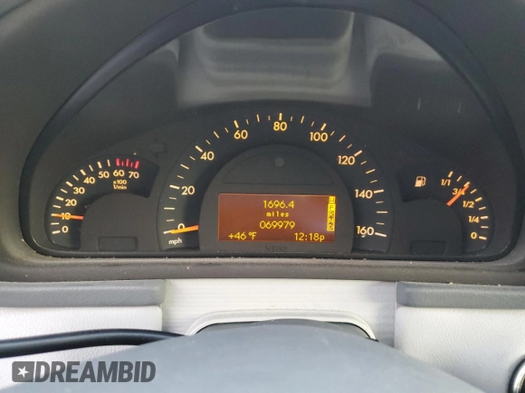 2003 Mercedes-Benz C 240 с VIN WDBRF81J63F401323, выставлен на аукционе Copart как лот 82829204 с пробегом 69 979 миль миль и Списание • Salvage title. История ставок и продаж доступна на DreamBid. Изображение 9.