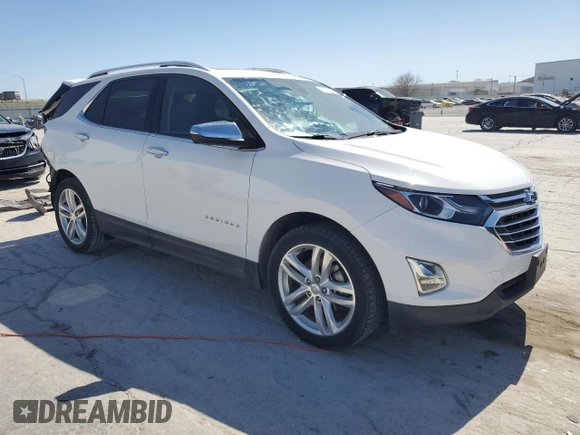 2018 Chevrolet Equinox Premier with VIN 3GNAXNEXXJS507122, listed as a Copart auction lot 47972385 with 71,656 mi miles and Salvage Title. Bid and sale history available at carsss.com. Image 4.