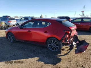 2021 Mazda Mazda3 Hatchback Preferred with VIN JM1BPBLL8M1403634, listed as a Copart auction lot 81072454 with 34,527 mi miles and Salvage Title. Bid and sale history available at carsss.com. Image 2.