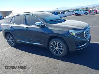 2019 GMC Terrain Denali with VIN 3GKALSEX0KL229995, listed as a IAAI auction lot 41081469 with 20,126 mi miles. Bid and sale history available at carsss.com. Image 1.